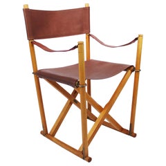 Folding Chair, Model MK99200, Designed by Mogens Koch, 1960s