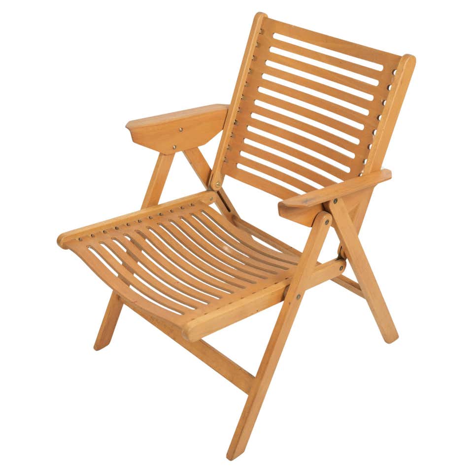 set of 4 Niko Kralj Rex Folding Chairs at 1stDibs | rex stol, rex chair ...