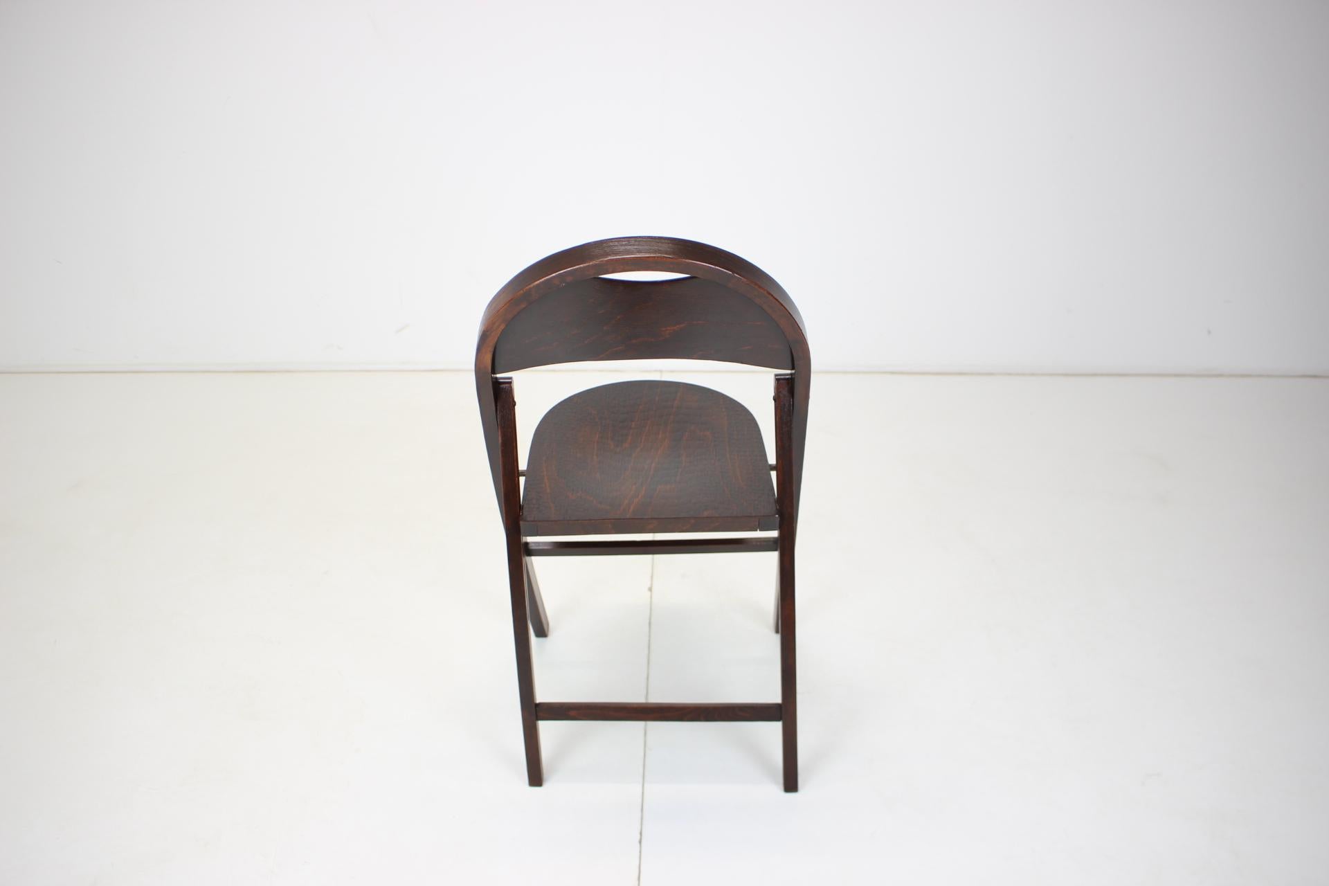 Folding Chair, Thonet, 1920's For Sale 3