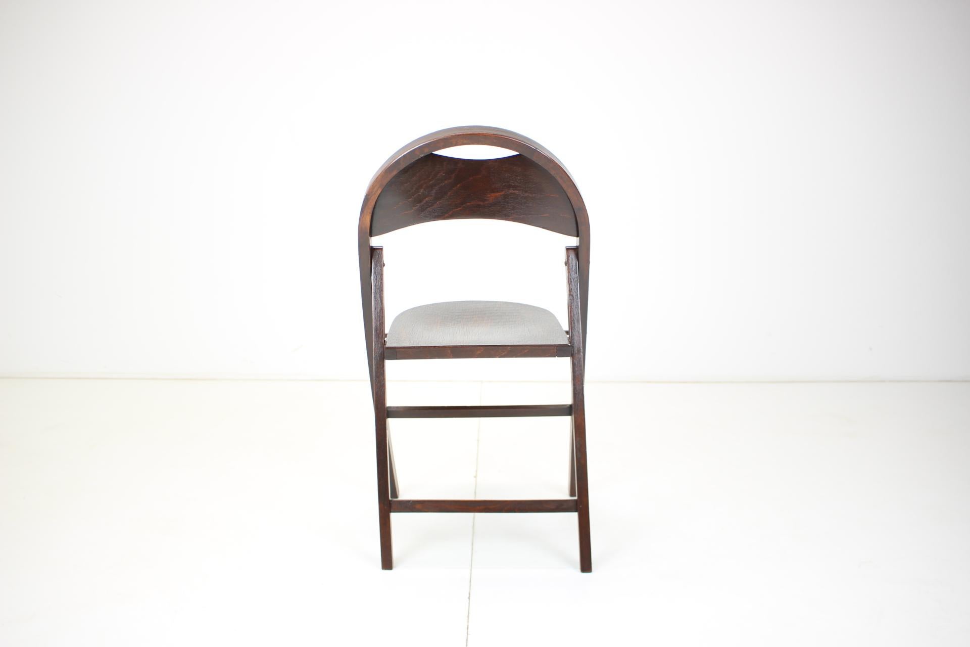 Folding Chair, Thonet, 1920's For Sale 4