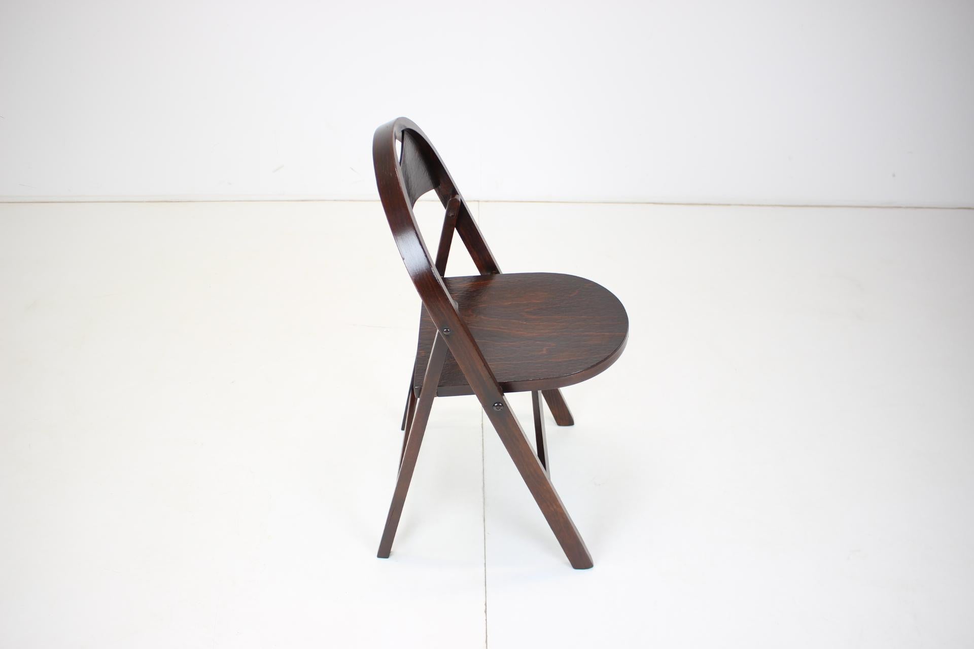 Folding Chair, Thonet, 1920's For Sale 5
