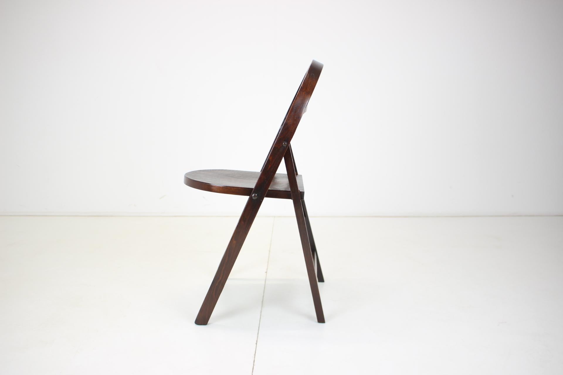 Folding Chair, Thonet, 1920's For Sale 2
