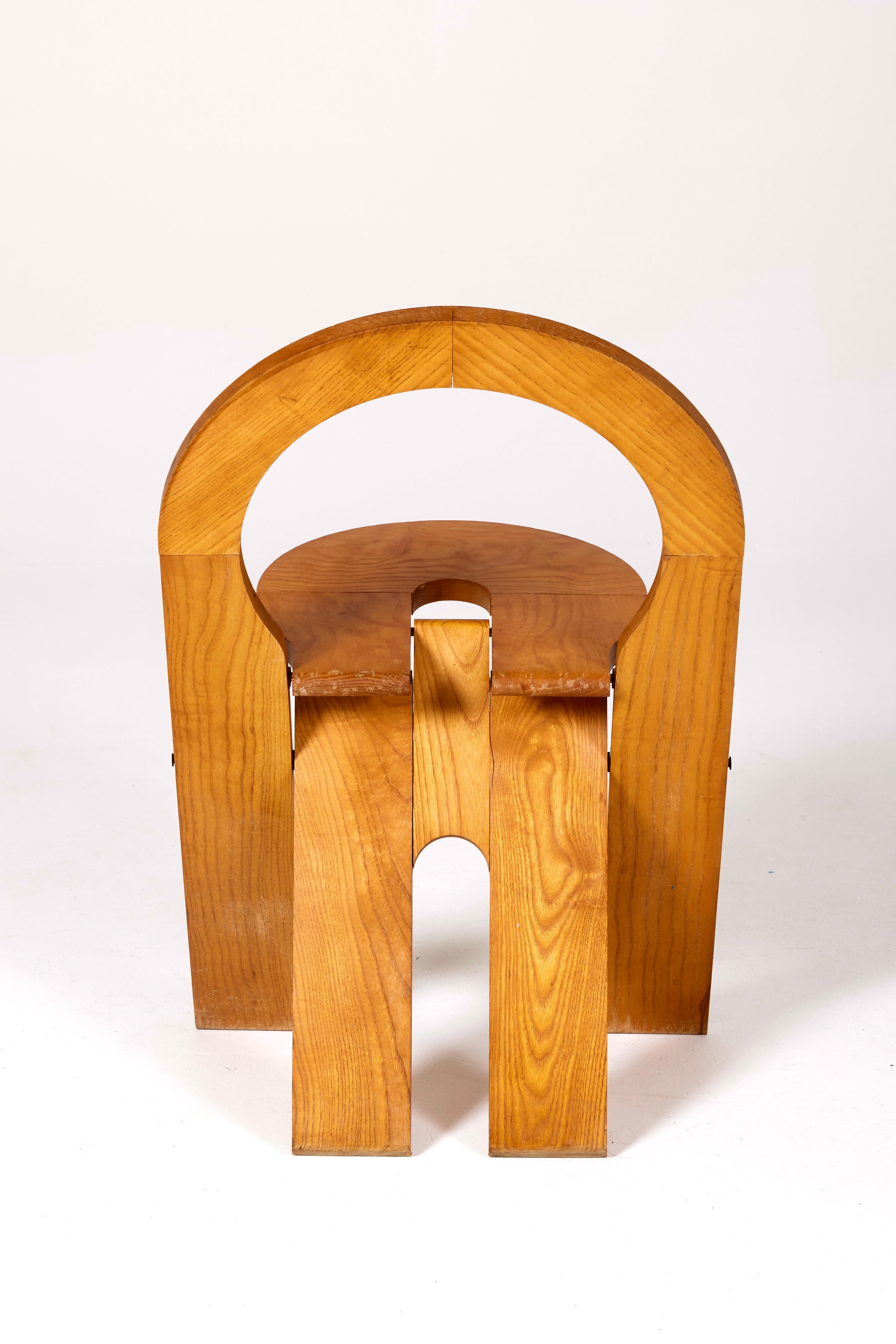 Wood Folding Chair 