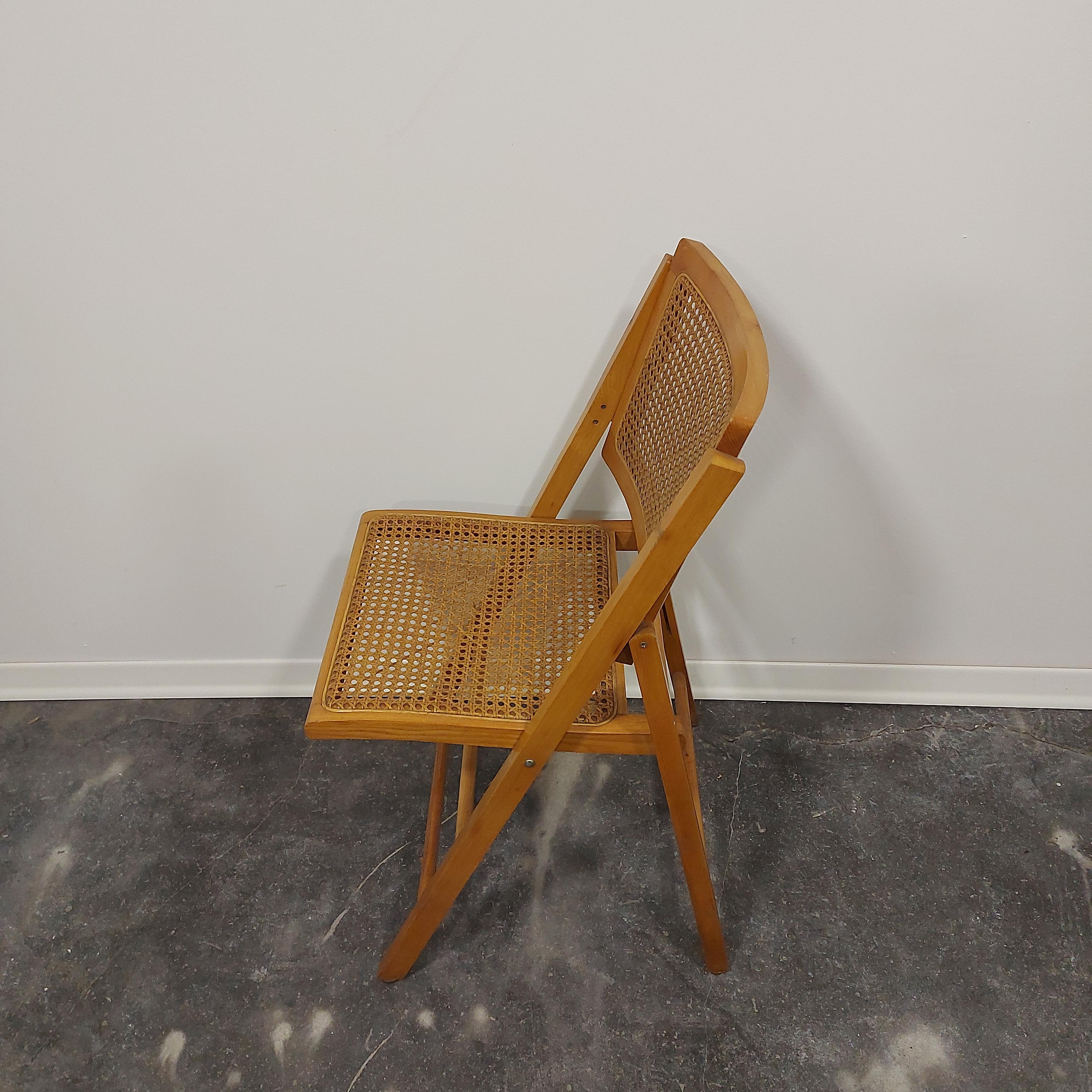 Folding chairs 1970s pair For Sale 1