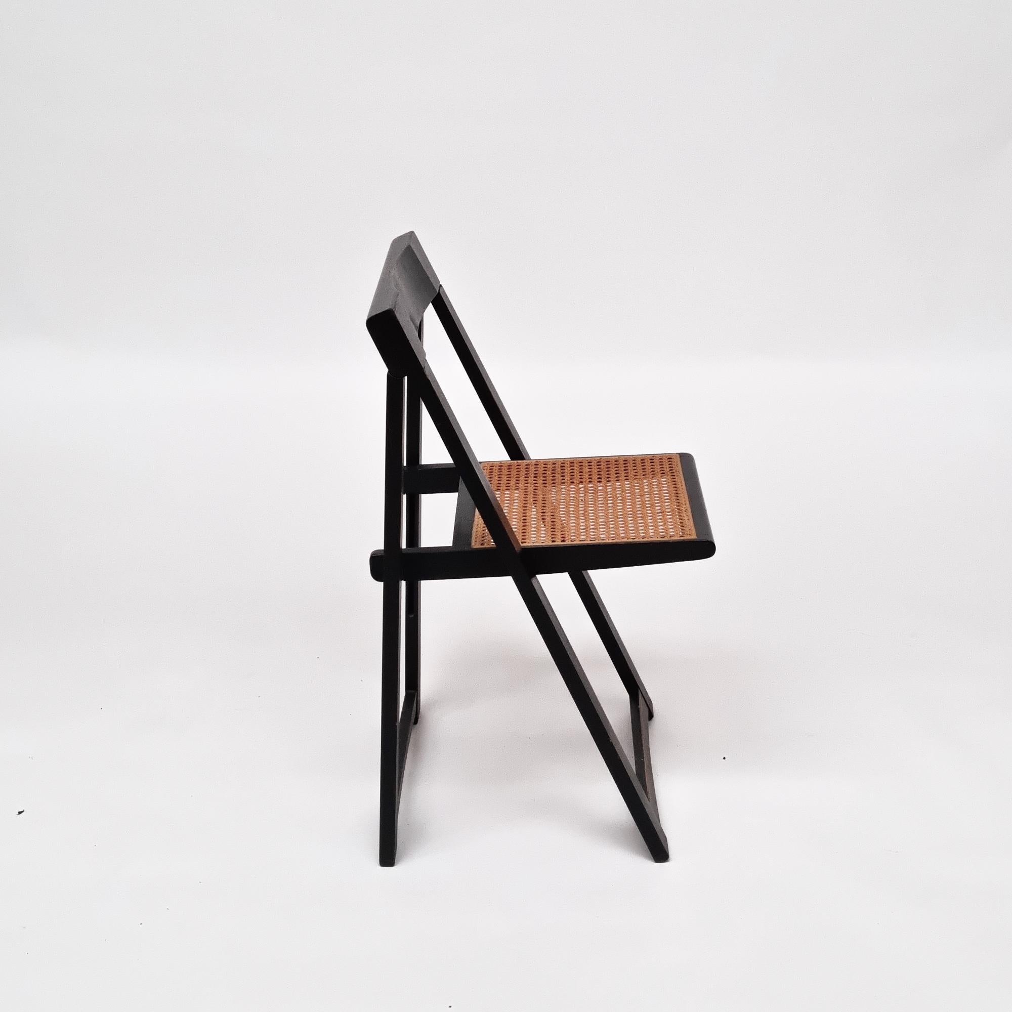 Mid-Century Modern Folding Chairs in style of Aldo Jacober, 1960’s, set of 5