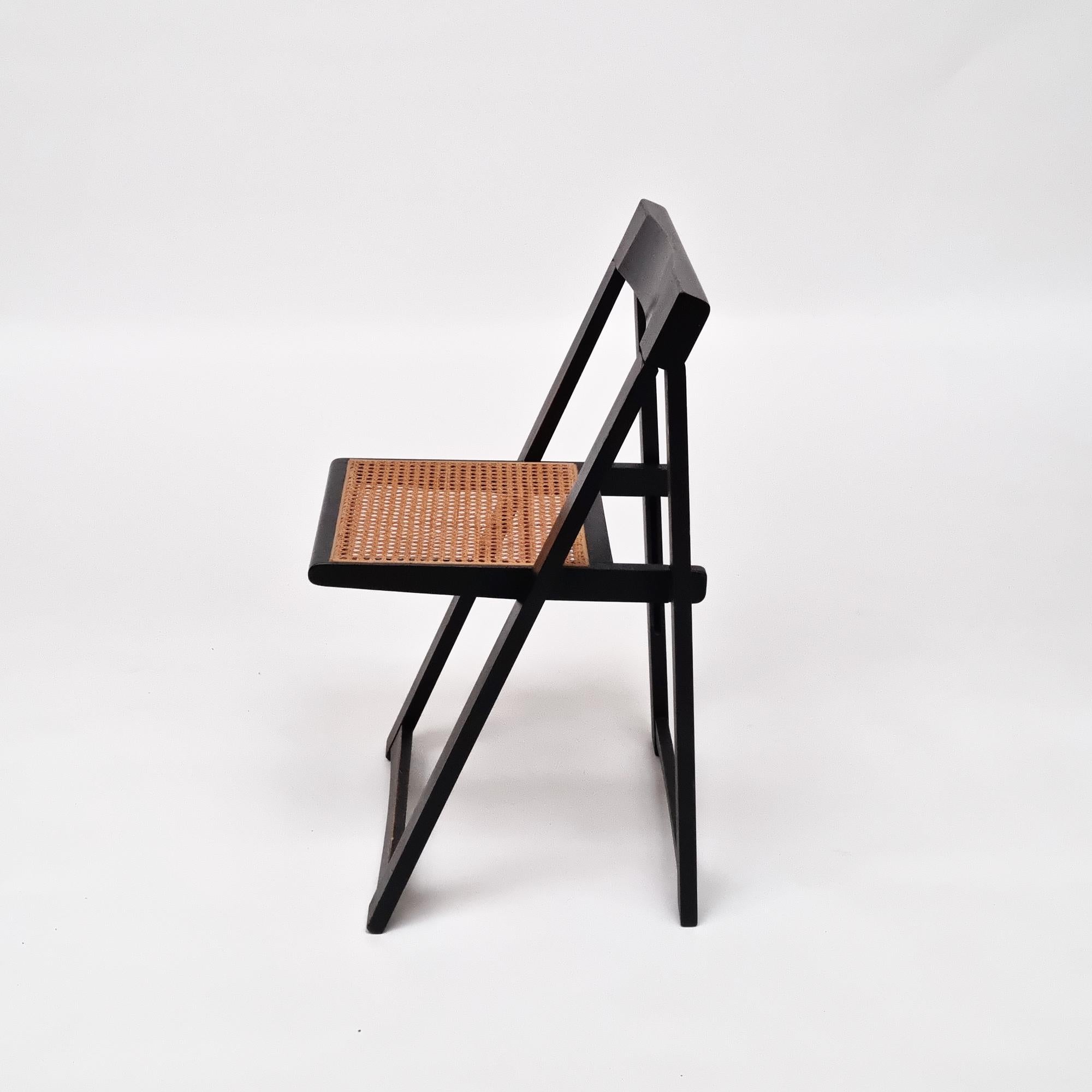 Italian Folding Chairs in style of Aldo Jacober, 1960’s, set of 5
