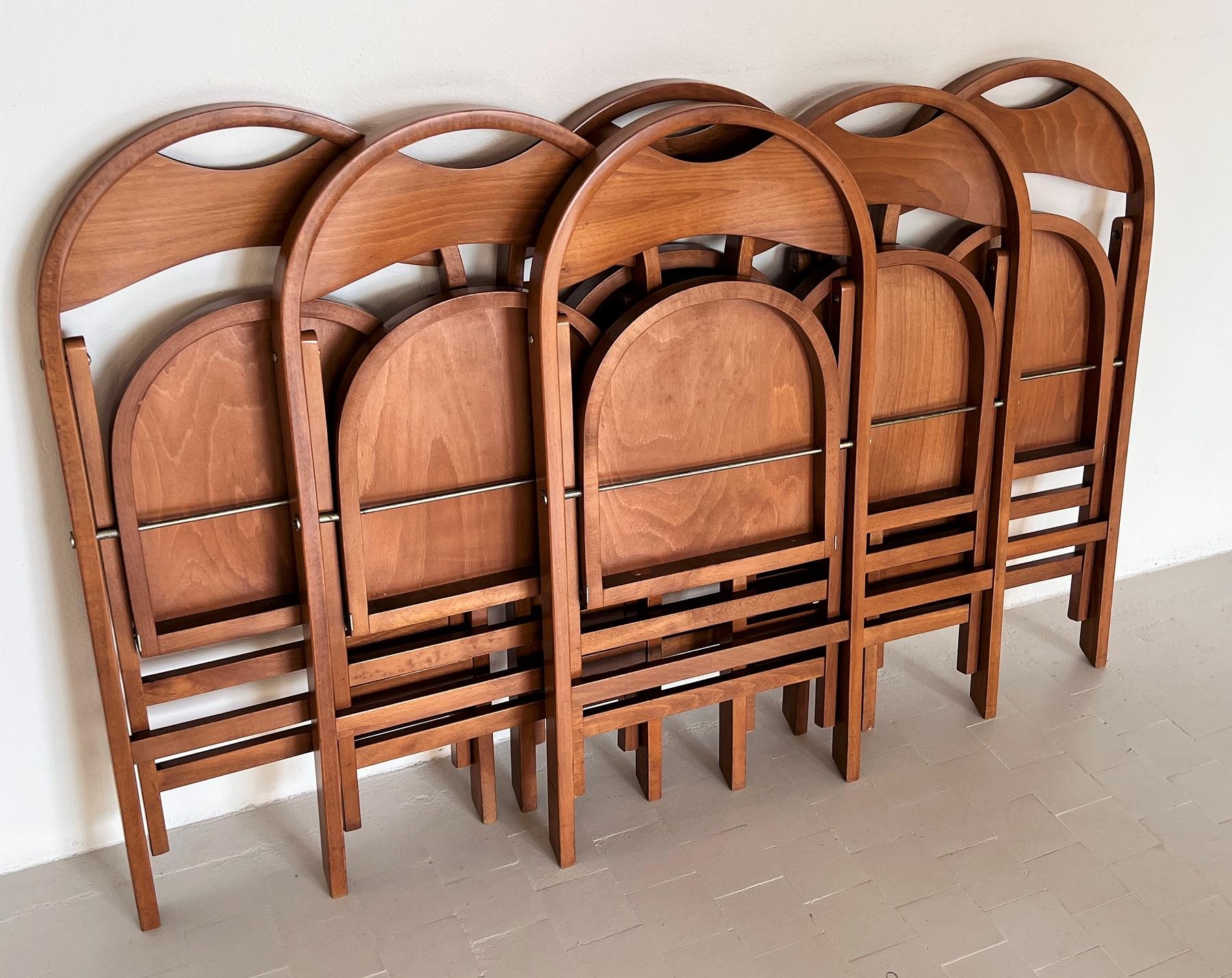 Sedie Foldes TRIC di Achille Castiglioni per BBB Emme Bonacina, anni '60 5