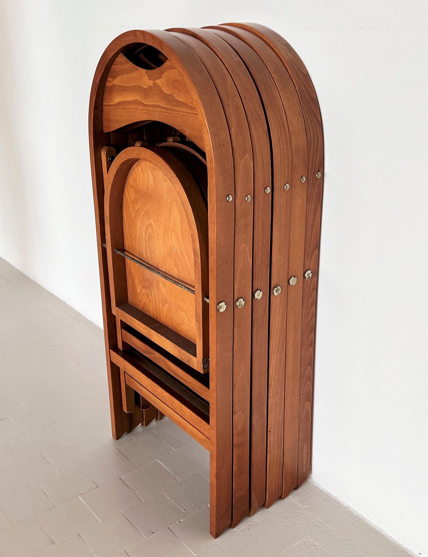Sedie Foldes TRIC di Achille Castiglioni per BBB Emme Bonacina, anni '60 6