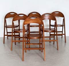 Sedie Foldes TRIC di Achille Castiglioni per BBB Emme Bonacina, anni '60