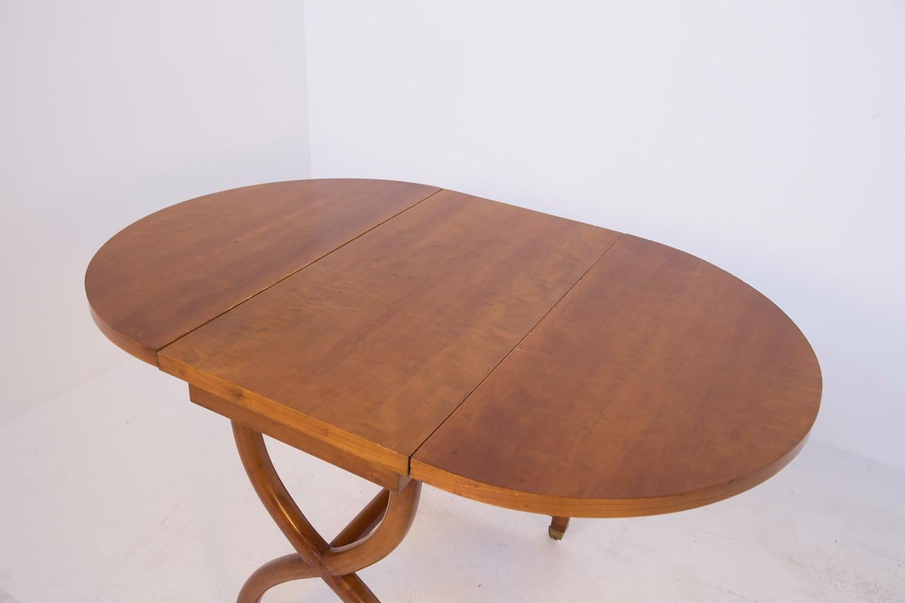 Folding Coffee Table Attributed Paolo Buffa, 1950s In Good Condition In Milano, IT
