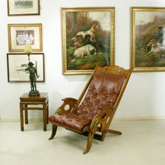 Folding Colonial Campaign Chair, J Herbert McNair