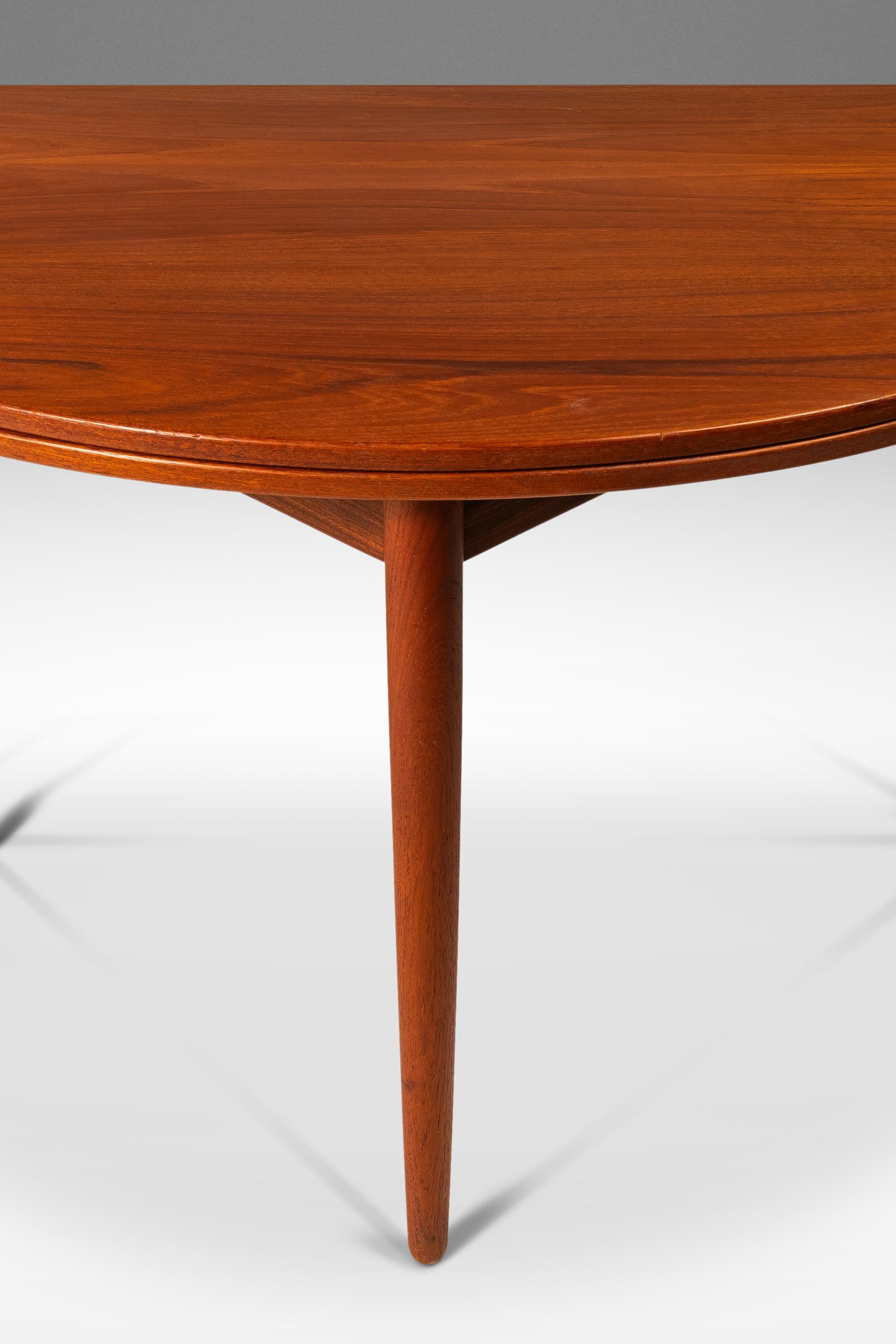 Folding Covertable Table by Poul Volther for Frem Røjle, Denmark, c. 1960s 4