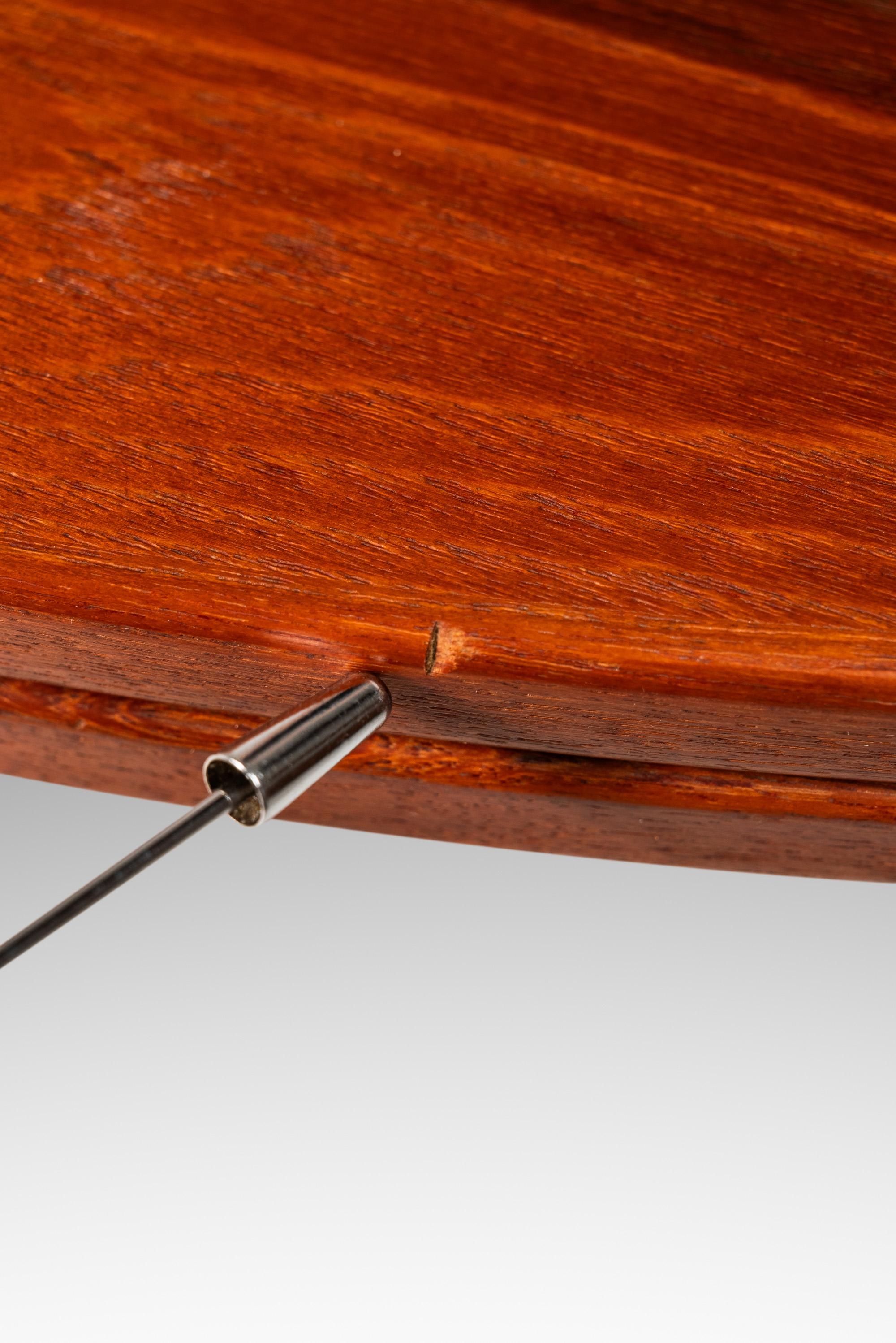 Folding Covertable Table by Poul Volther for Frem Røjle, Denmark, c. 1960s 12