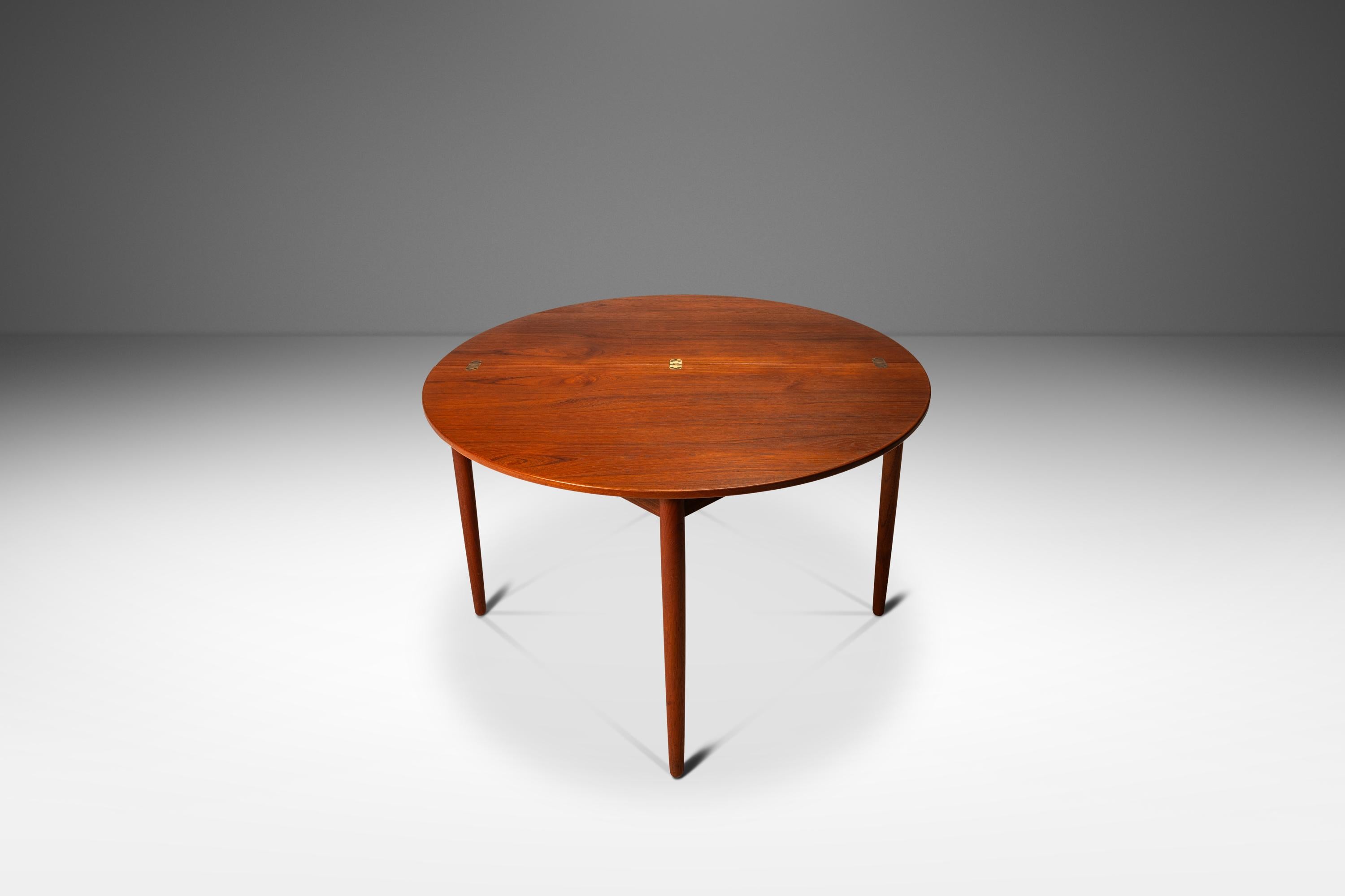 Mid-Century Modern Folding Covertable Table by Poul Volther for Frem Røjle, Denmark, c. 1960s