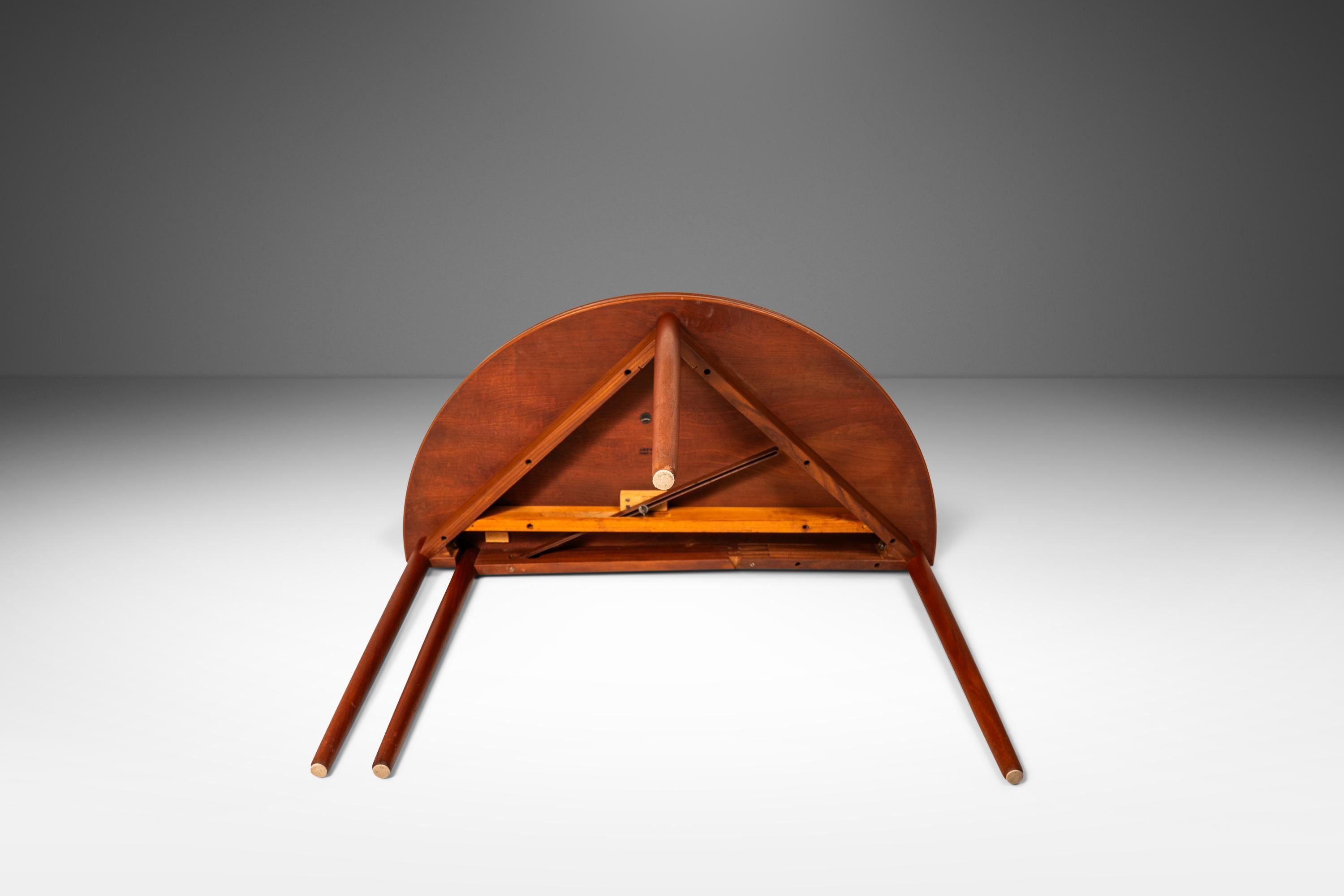 Mid-20th Century Folding Covertable Table by Poul Volther for Frem Røjle, Denmark, c. 1960s