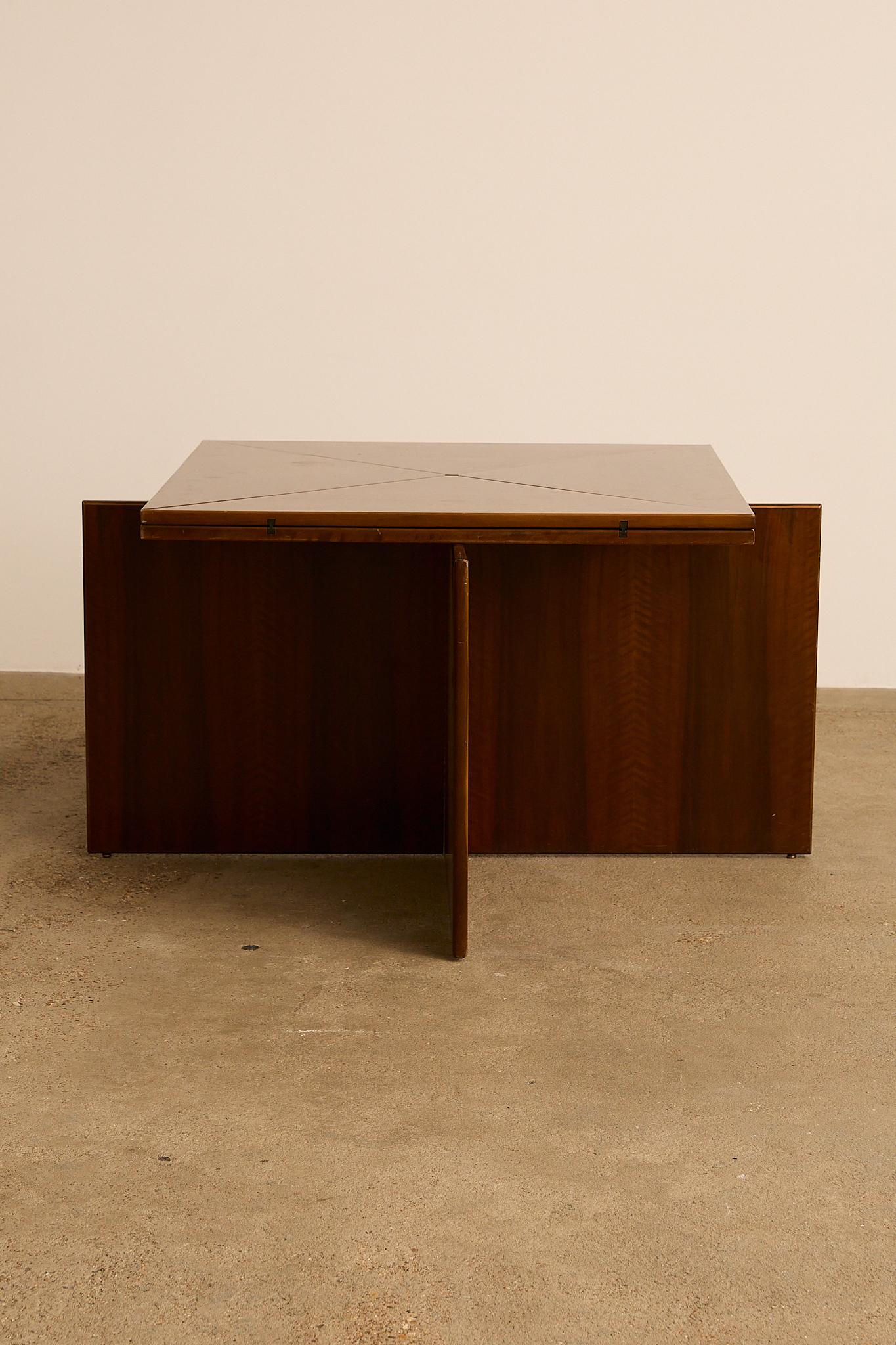 Late 20th Century Folding Dining Table by Vittorio Introini For Sale