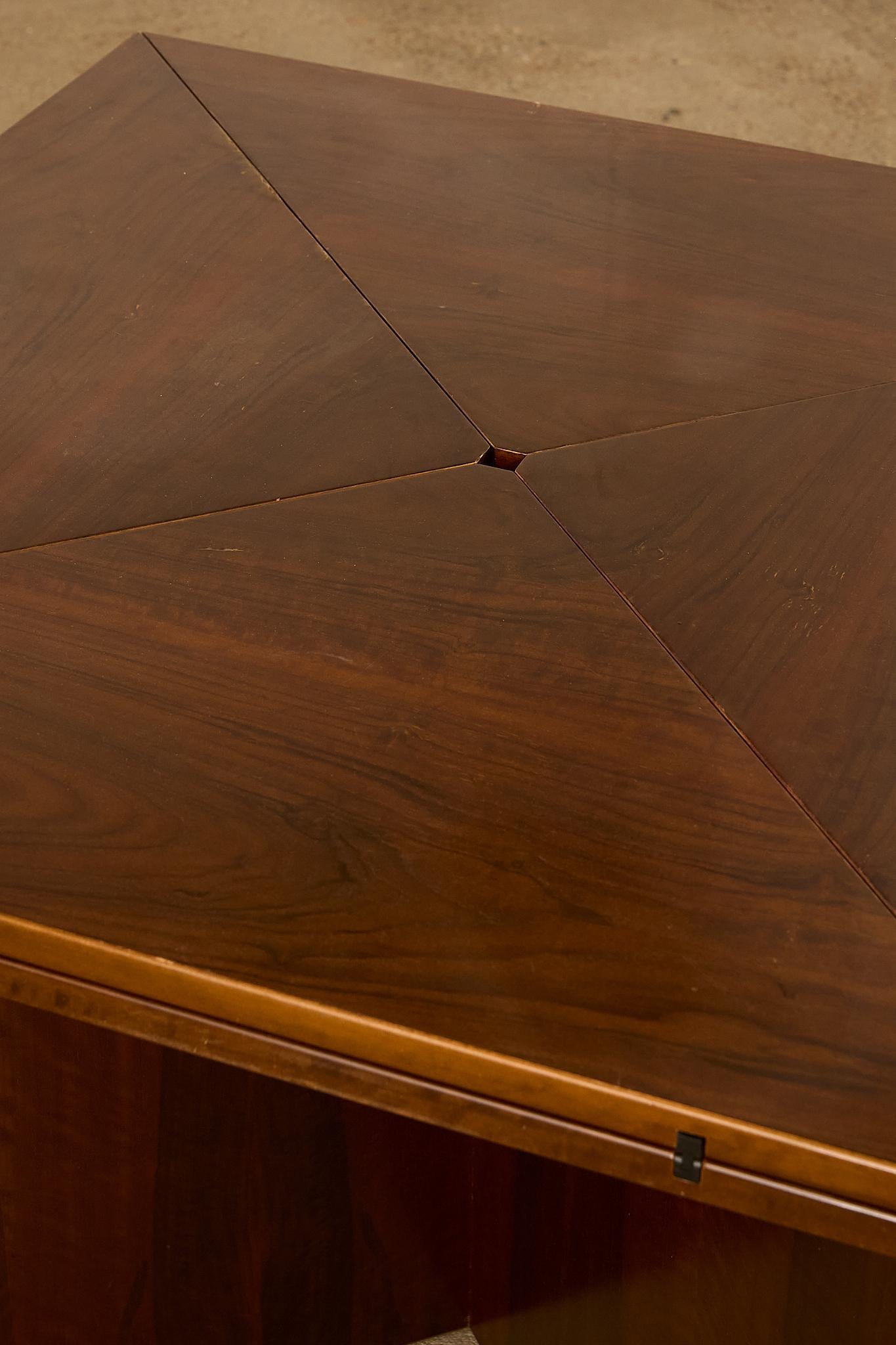 Folding Dining Table by Vittorio Introini For Sale 1