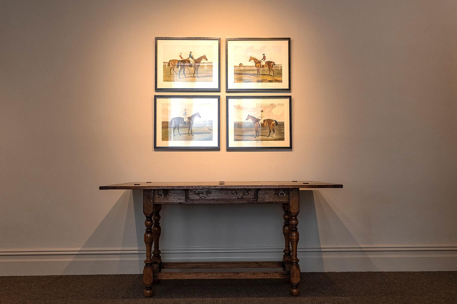Mesa de Comedor en Roble, Hojas Plegables, A Medida. en Nuevo estado para la venta en Uppingham, GB