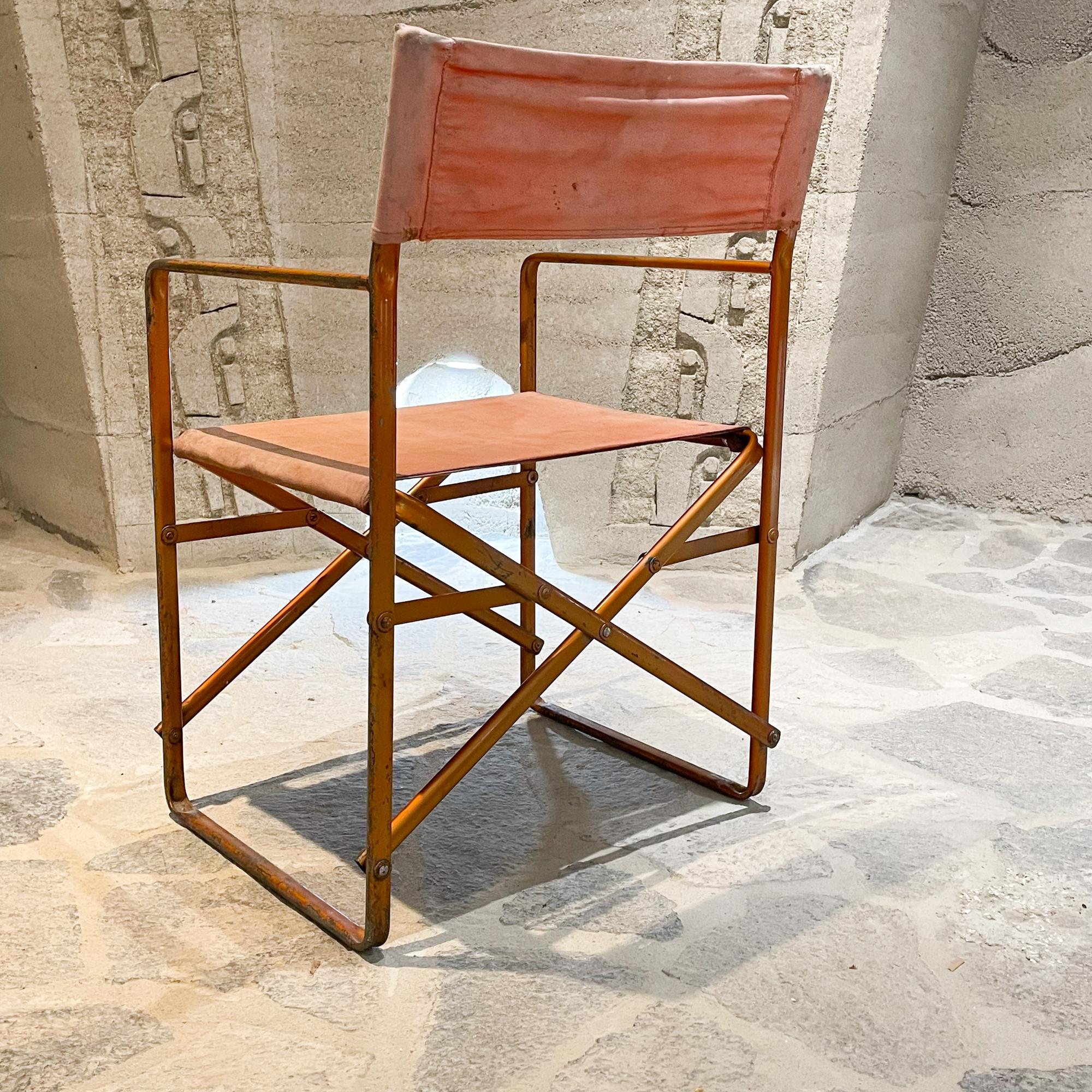 Folding Director's Chair Vintage im Stil von Gae Aulenti 1964 Zanotta April (Unbekannt) im Angebot