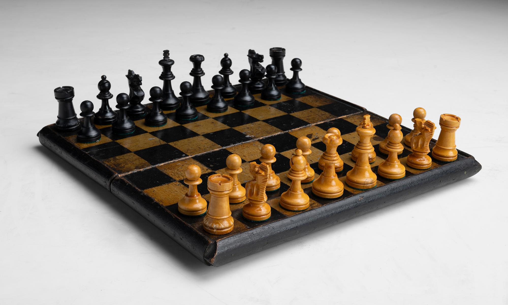 Faltbares Spielbrett, Amerika um 1890 (amerikanisch) im Angebot