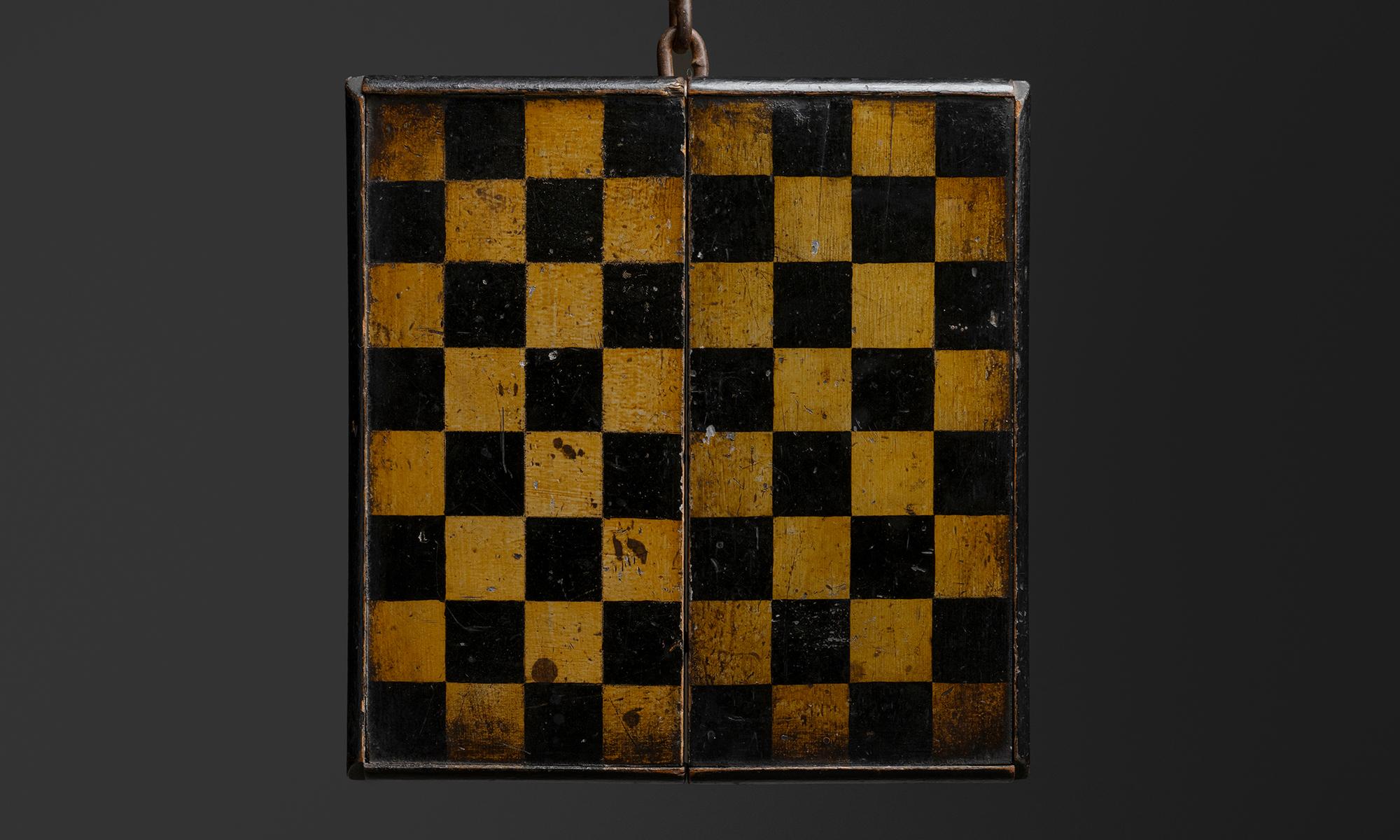 Faltbares Spielbrett, Amerika um 1890 im Angebot 1