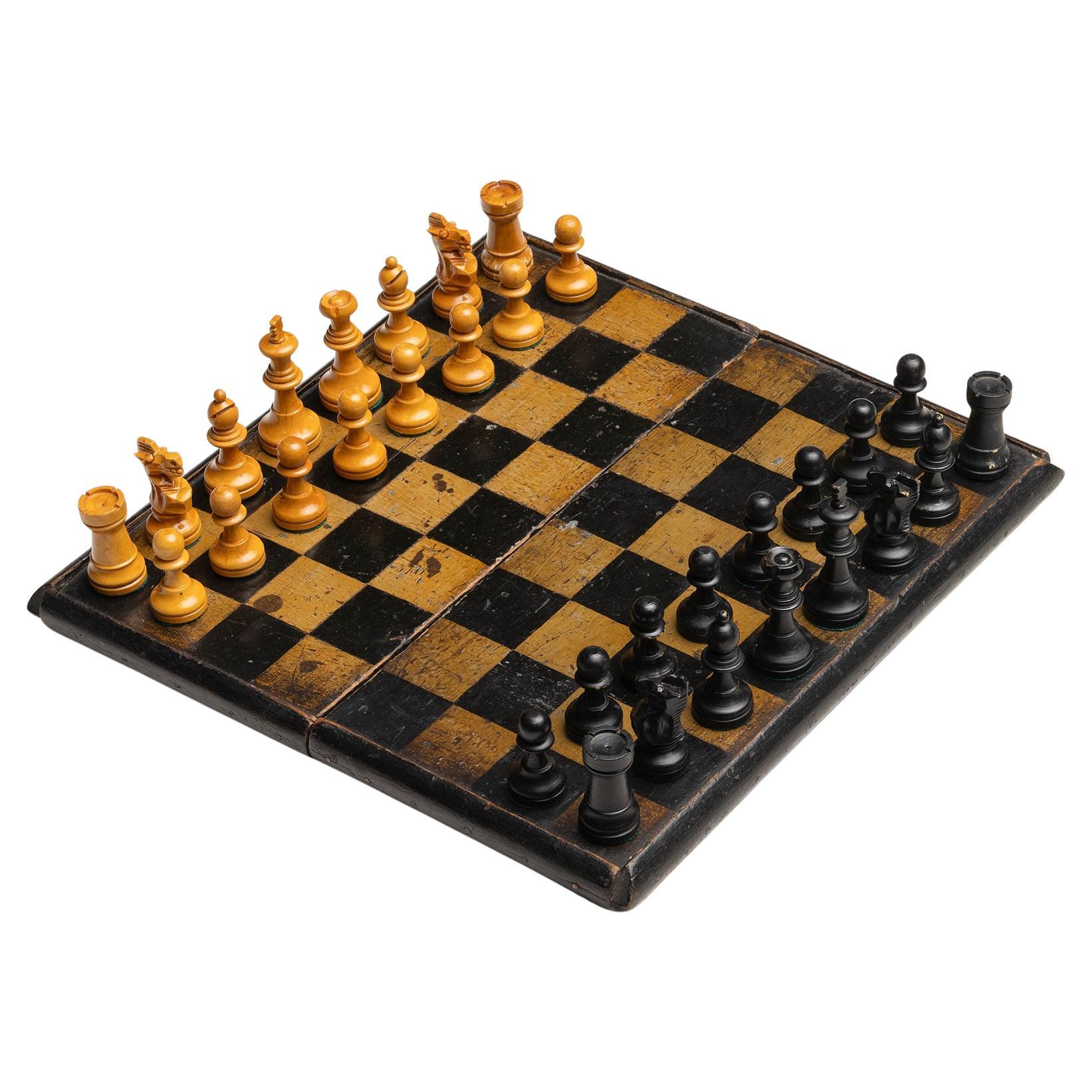 Faltbares Spielbrett, Amerika um 1890 im Angebot