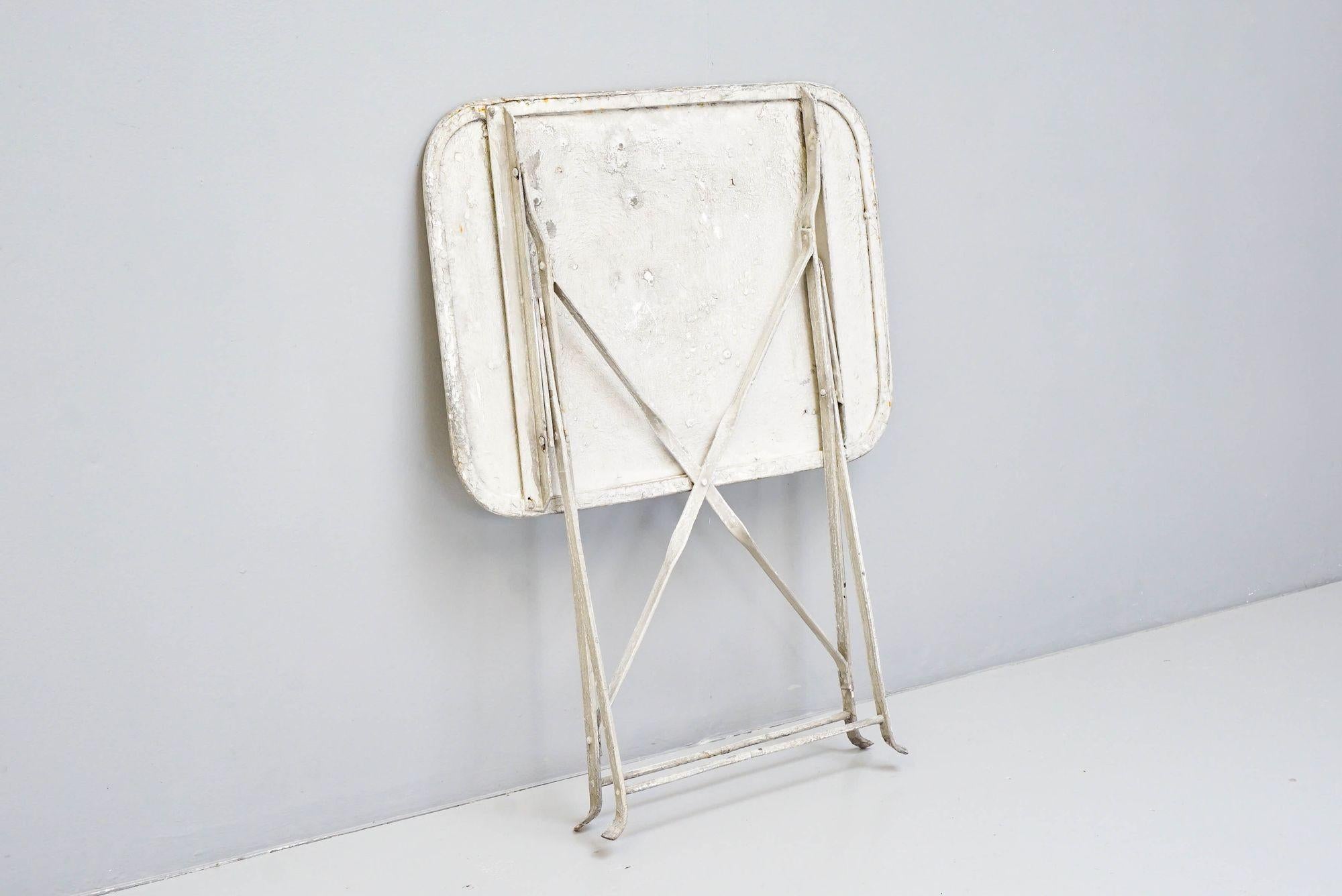 Folding Garden Table For Sale 2