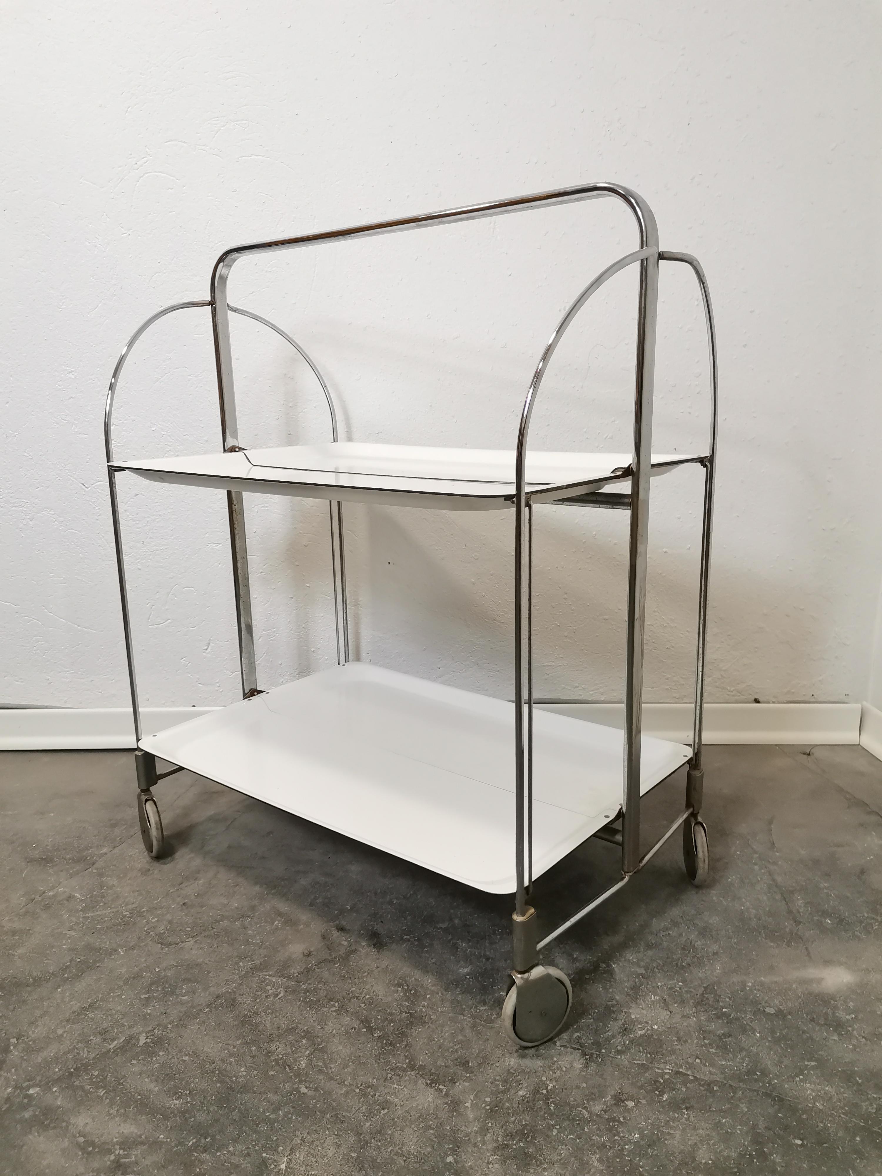 Folding Gerlinol Trolley 1960s, 1 of 3 In Good Condition For Sale In Ljubljana, SI