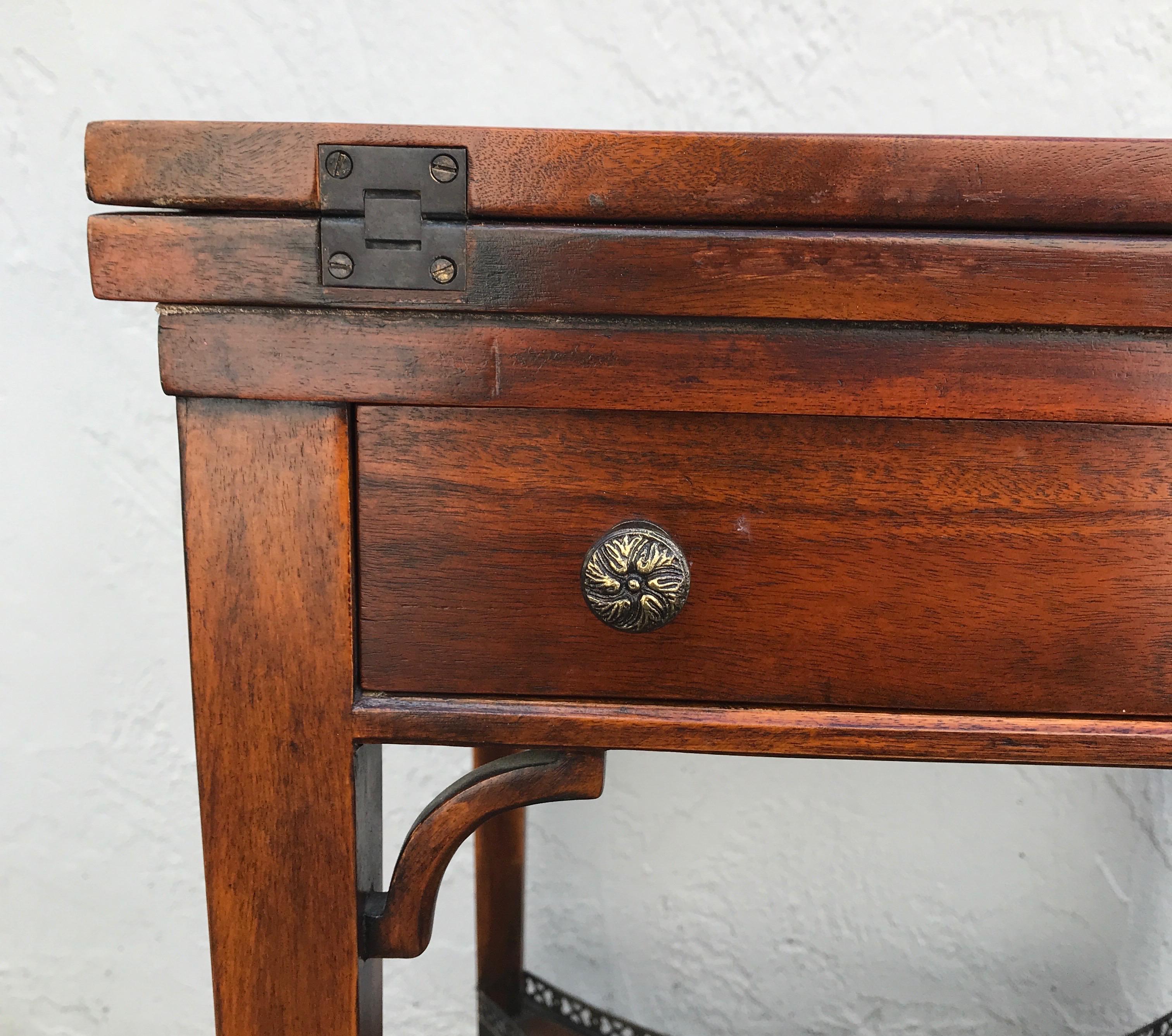 Folding Handkerchief Game Table by Theodore Alexander 2
