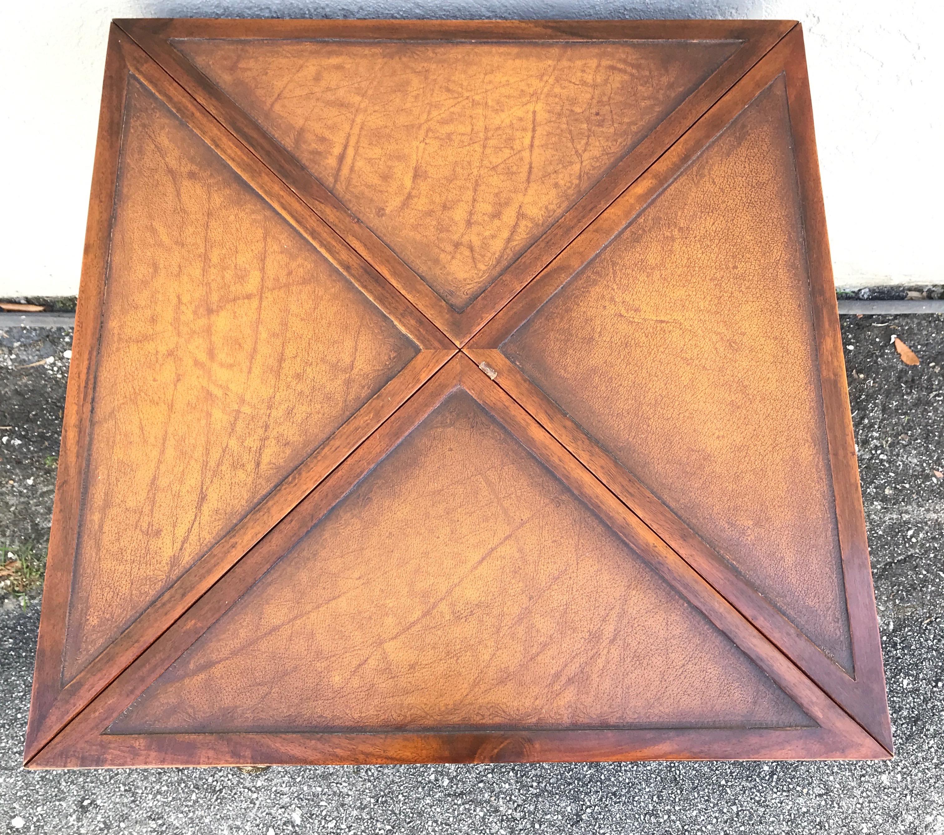 Folding Handkerchief Game Table by Theodore Alexander 3
