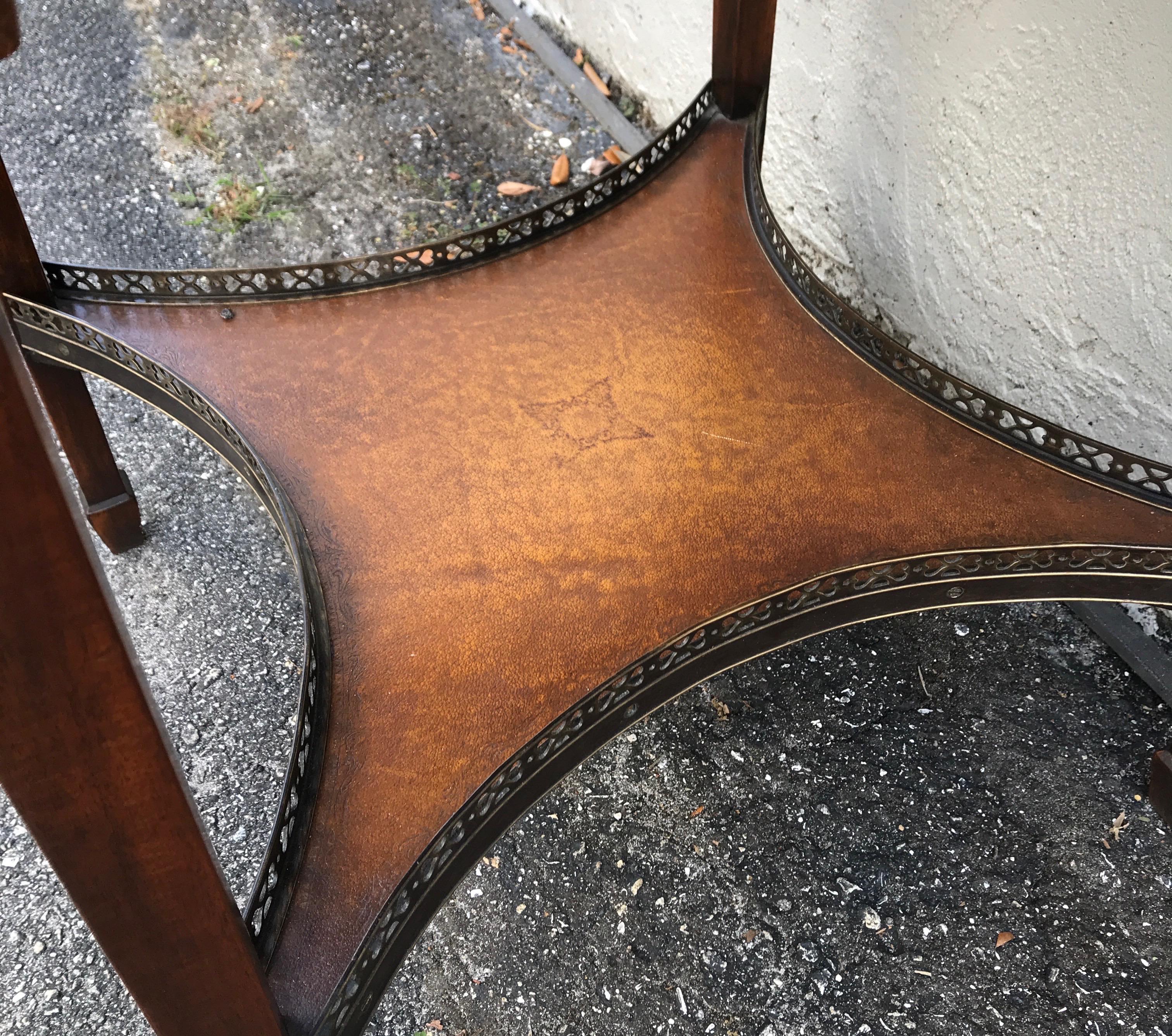 20th Century Folding Handkerchief Game Table by Theodore Alexander