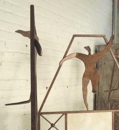 Folding Iron and Stone Divider