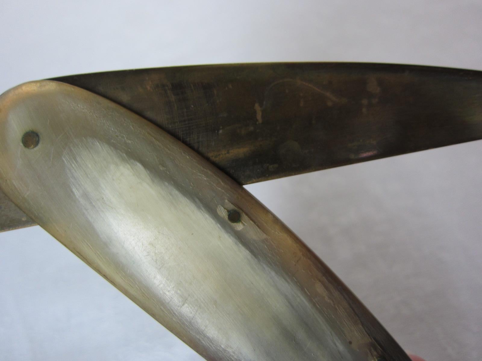 Folding knife or letter opener, model number: 3962, Carl Auböck, Vienna 1960 For Sale 6
