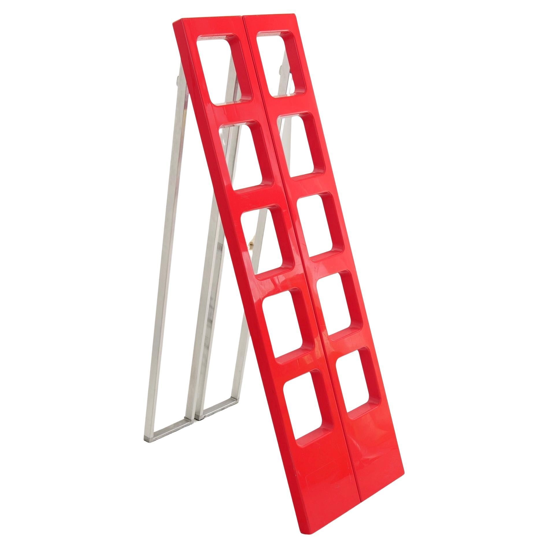 scala pieghevole - L.L.A. Design Velco Legnano Italia 1970 in vendita