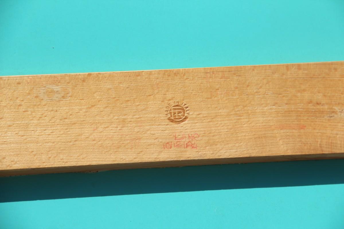 Klappbare Mid-Century-Tabletts Reguitti-Bett, rechteckig, laminiertes Holz, 1950, Italien 6