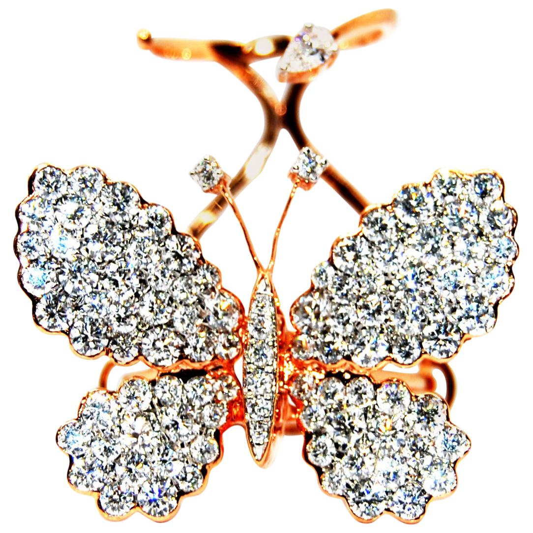 Cartier, A Gold and Diamond Butterfly Ring at 1stDibs cartier