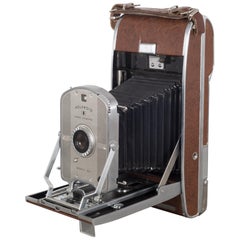 Folding Polaroid Land Camera Model 95B, circa 1957