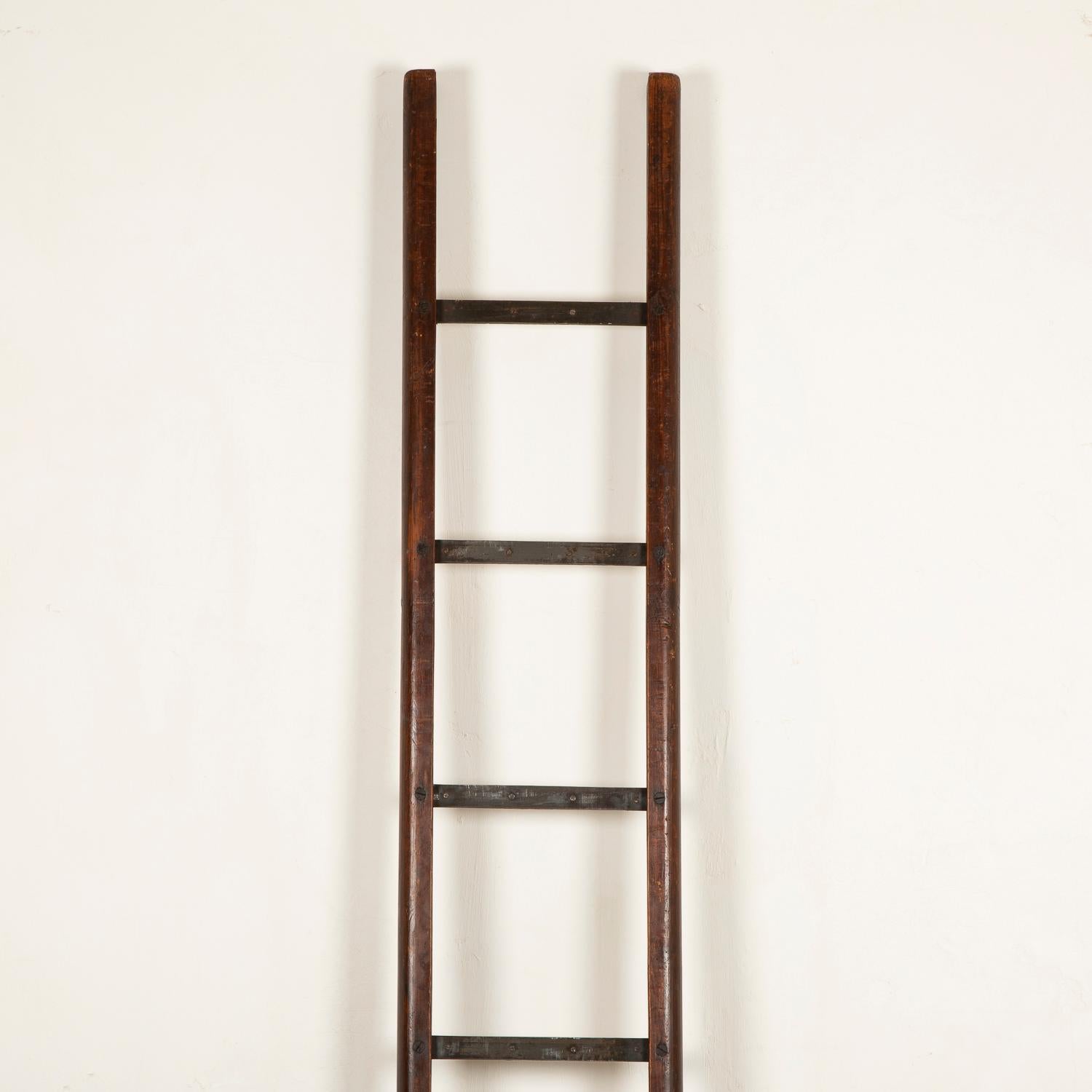 collapsible pole ladder