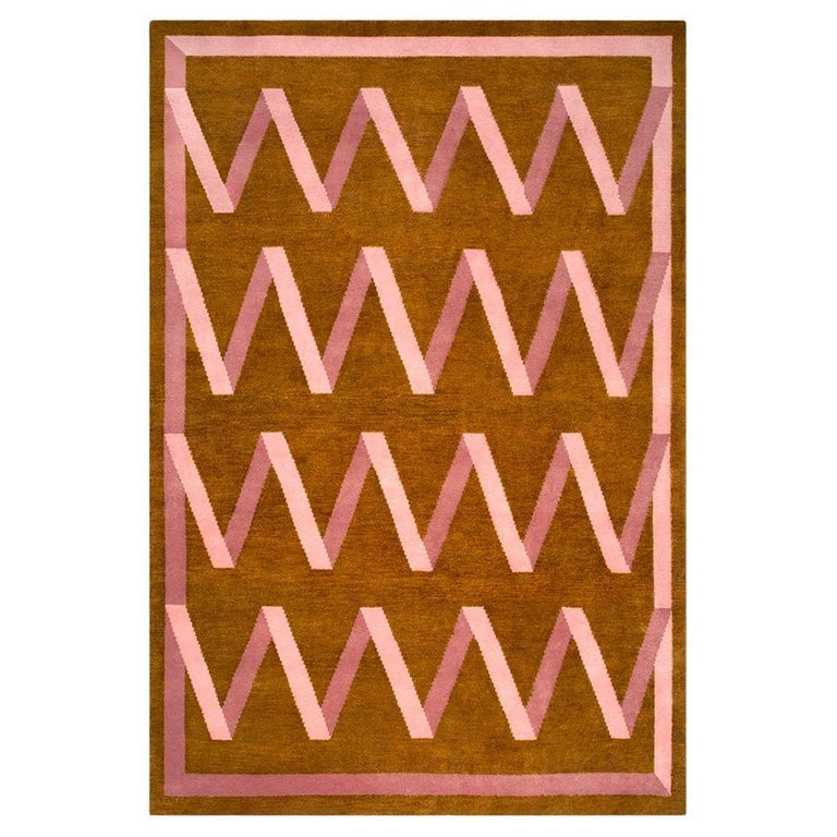 Folding Ribbon Wool Cut Pile Rug, 2020, offered by Nordic Knots