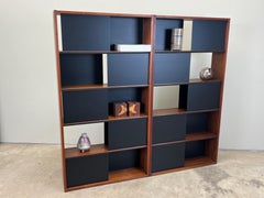 Folding Room Divider / Book Shelf by Evans Clark for Glenn of California