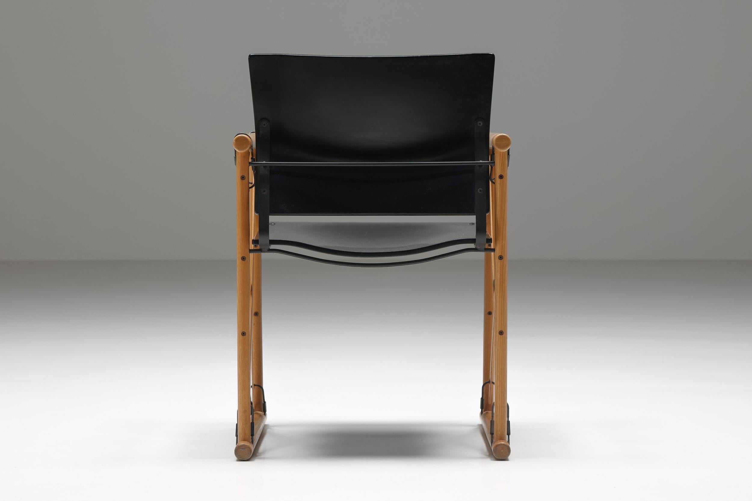 Folding Safari Chairs by Van Praet, Inspired by Mogens Koch, 1950's 3