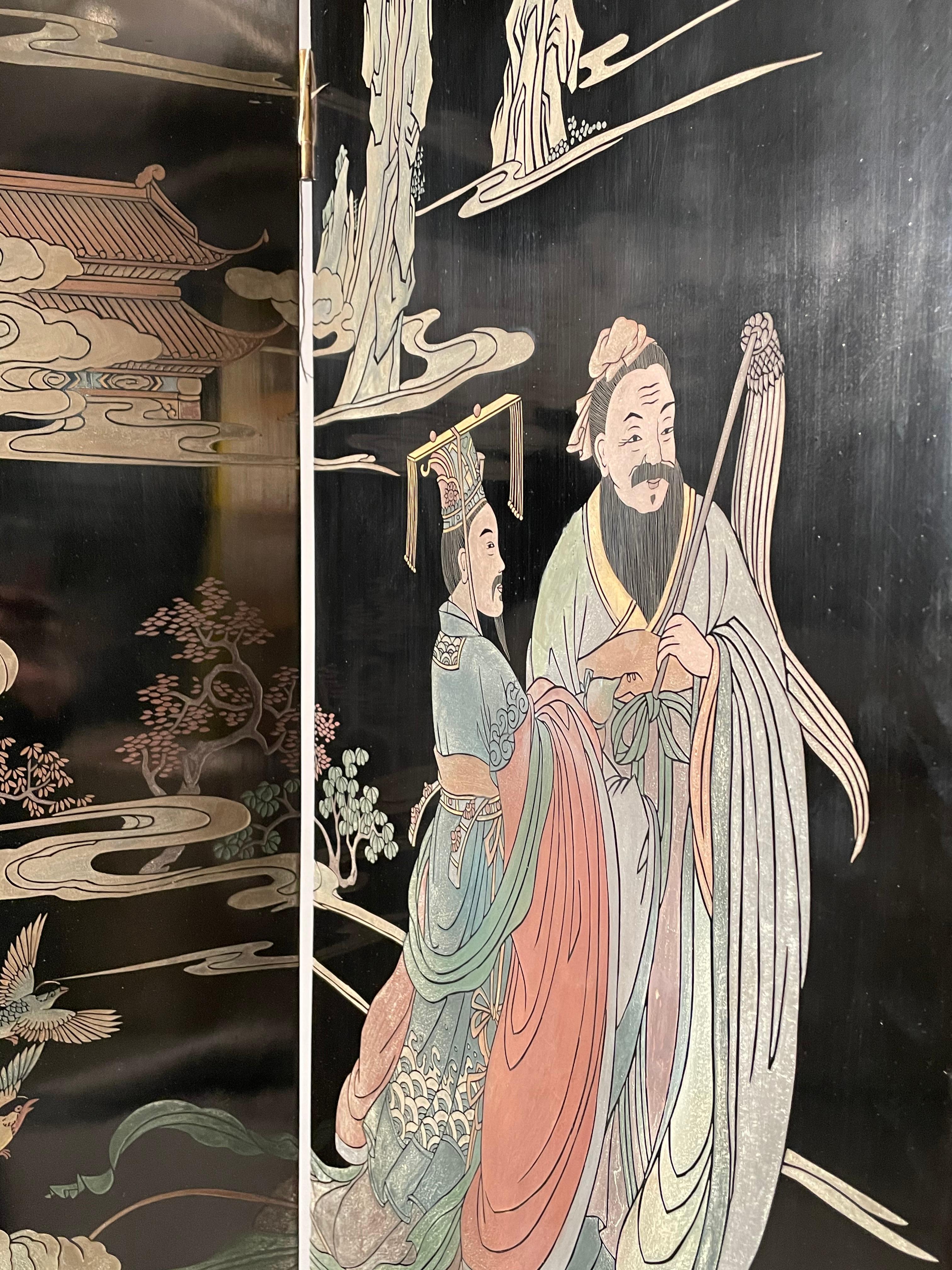Chinese Folding Screen For Sale