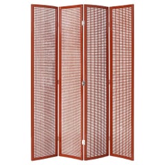 Folding Screen - Room Divider ClassiCon Folding Screen design Eileen Gray - Red