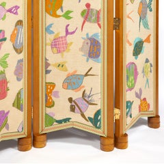 Sexy Fish Folding Screen by Laura Gonzalez