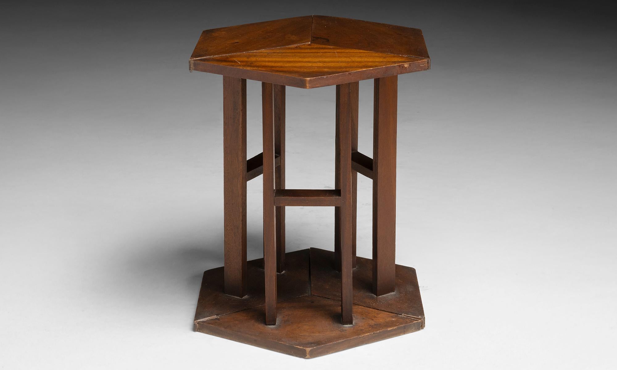 Folding Side Table, France circa 1960 For Sale