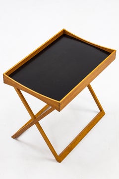 Klappbarer Beistelltisch aus Eiche und Formica von Torsten Johansson für Bo-Ex:: ca. 1963