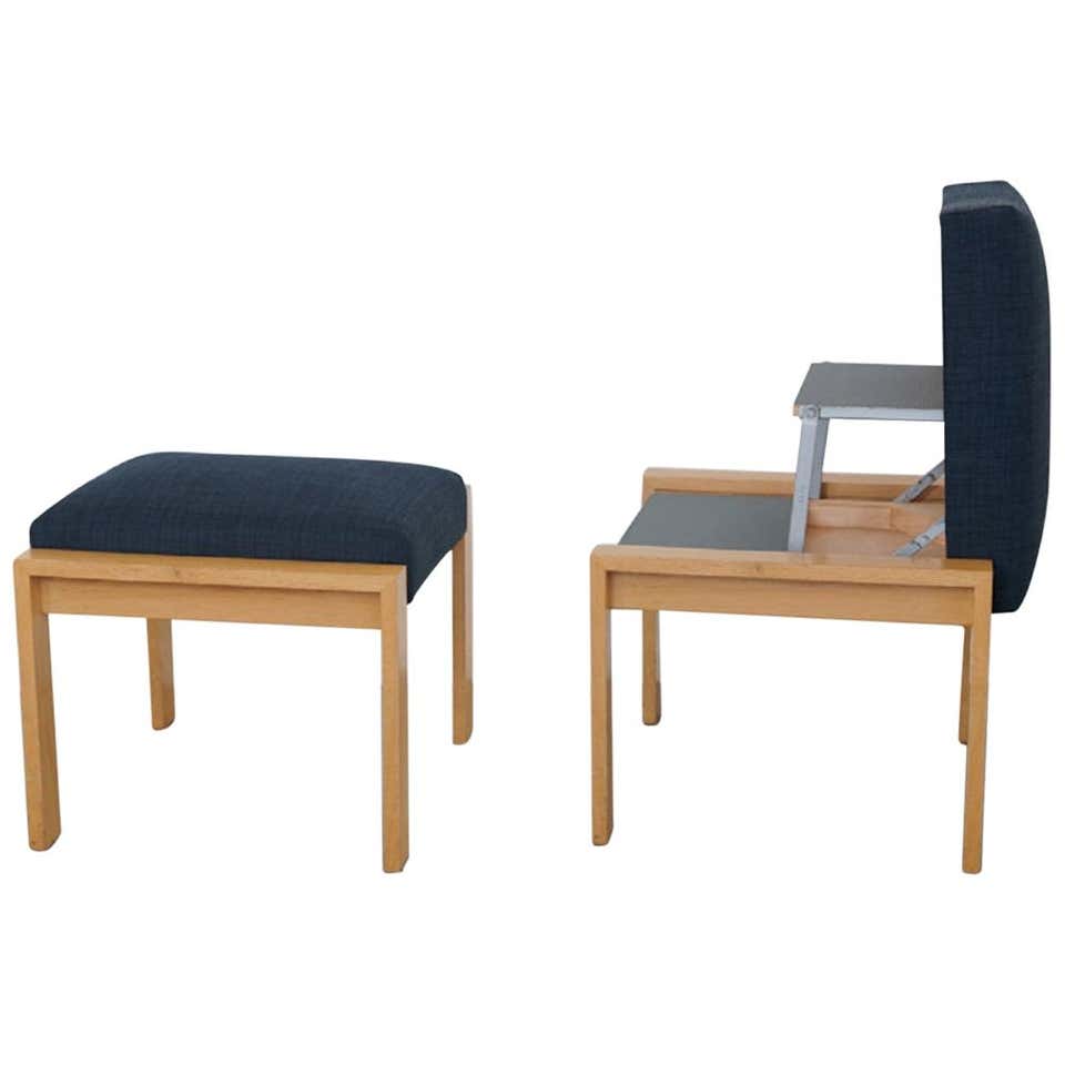 Stool Opening into Library Steps at 1stdibs