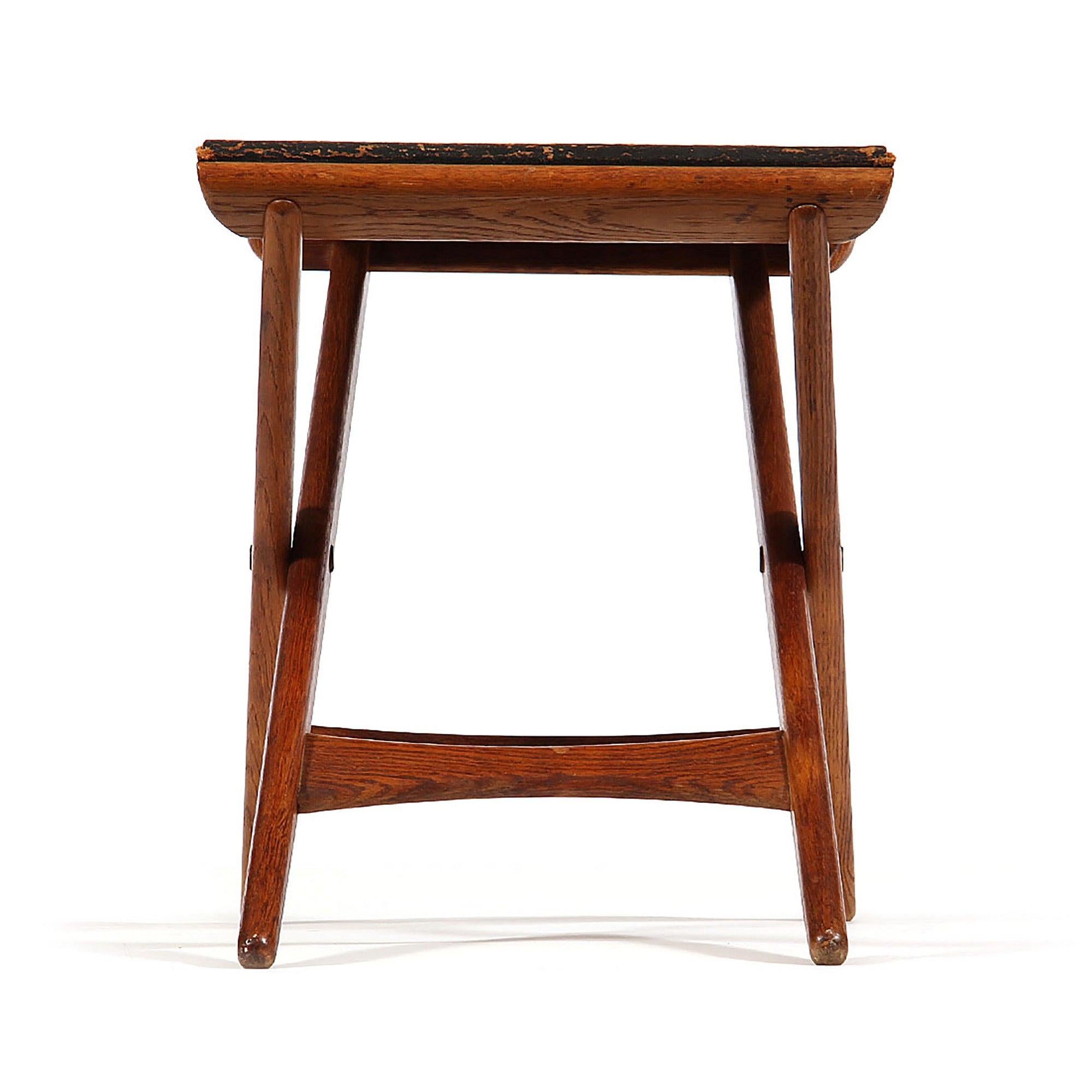 Suédois Tabouret pliant d'Osten Kristiansson pour Luxus en vente