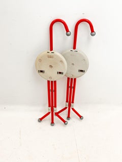 Folding Stools by Yvan Loss model Ulisse For Sandrigarden Metal and Plastic 1980