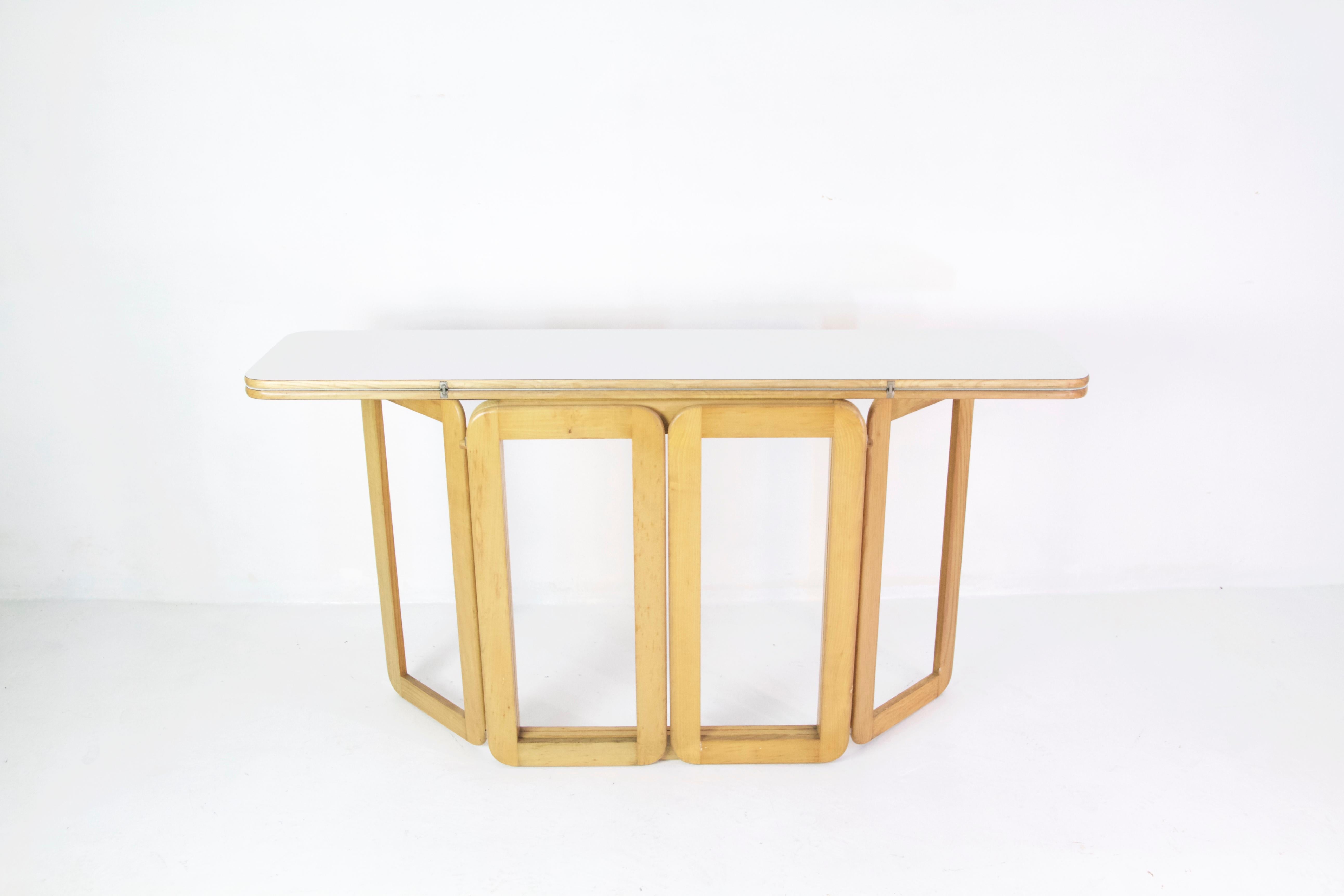 Folding Table by Giovanni Offredi for MC Selvini, 1970s 5